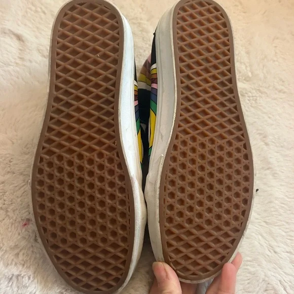 Vans High-Top Sneakers - sk8-hi rainbow prism men’s size 9/womens 10.5 - Picture 5 of 10